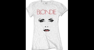 Blondie - Staredown Dames T-shirt - S - Wit