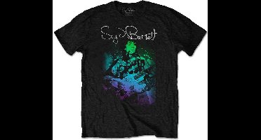 Syd Barrett - Psychedelic Heren T-shirt - L - Zwart