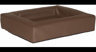 Topmast Hondenbed Hondenmand Hondenkussen Bruin Leatherlook 60x50 cm