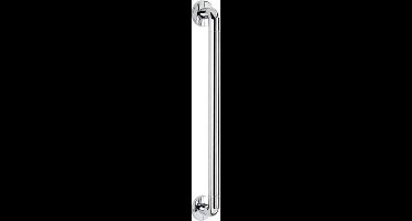 WENKO Wandgreep Secura 64,5cm verchroomd aluminium - Veiligheidsgreep - Wandbeugel - Belastbaarheid max. 120 Kg - TÜV GS getest, gekeurd en gecertificeerd