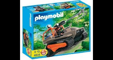 Playmobil Rupsvoertuig Met Schattenjager - 4846
