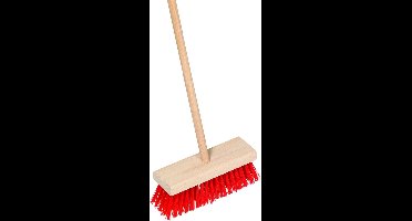 Goki Kinderborstel 65 cm rood