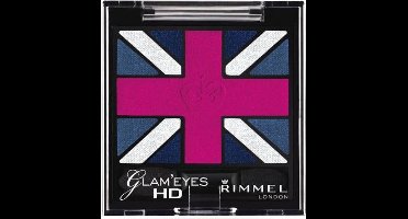 Rimmel - Glam Eyes HD Quad Eyeshadow - 008 True Union Jack
