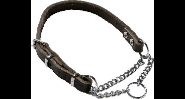 Adori Slipketting Halsband Vario Donkerbruin - Hondenhalsband - Xl 80x1.8-0.30 Cm