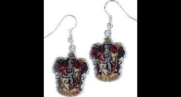 The Carat Shop - Harry Potter Gryffindor Wapen - Schild Hanger Oorbellen
