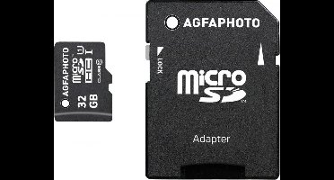 AgfaPhoto 32GB Micro SDHC Class 10 32GB Micro SDHC Class 10 flashgeheugen