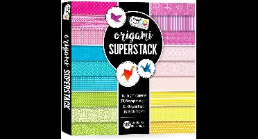 Origami Knustselpapier 80 stuks - 15 x 15 cm