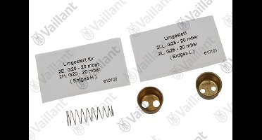VAILLANT Onderdelen, gasconversie VSC 194-C 150 Vaillant-Nr. , 0020022543
