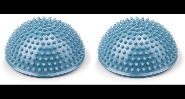 Umbro Evenwichtsbal Set van 2 - Balanskussens voor Evenwicht en Stabiliteit - Balance Pods Geschikt voor Revalidatie en Coördinatie Training - Max. 150 KG - Ø16 x 8 cm - Blauw