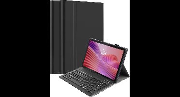 Just in Case tablet Hoes met Toetsenbord geschikt voor Lenovo Tab - AZERTY Bluetooth Keyboard Case - Zwart