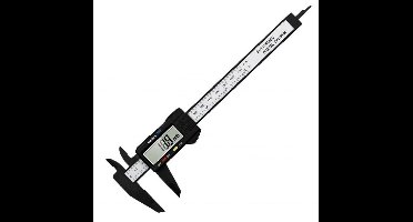 Qatrixx Digitale Schuifmaat 150 mm – LCD Display – Nauwkeurige Binnen-, Buiten- en Dieptemeting