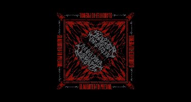 Slaughter To Prevail - Logo Bandana - Zwart/Rood