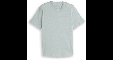 Tom Tailor Denim - T-shirt met fijn streepmotief - Maat XXL - green white fine stripe