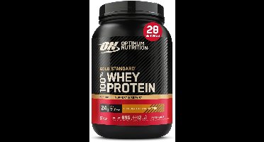 Optimum Nutrition Gold Standard 100% Whey Protein - Chocolate Peanut Butter - Proteine Poeder - Eiwitshake - 900 gram (28 servings)