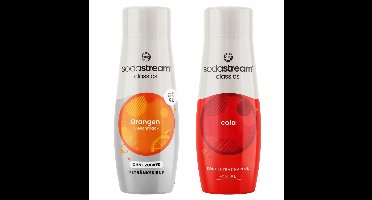 SodaStream Serie - Suikervrije Sinaasappel en Cola Syropen - Voor Frisdrankmachines