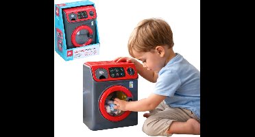Dirt Devil Speelgoed Wasmachine - Met Licht en Geluid - Direct Klaar Voor Gebruik - 16,5 x 13 x 22,5 cm - Schoonmaak Speelgoed voor Kinderen