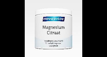 Nova Vitae - Magnesium Citraat - Puur - Poeder - 500 gram