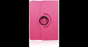 Hoesje geschikt voor Samsung Galaxy Tab E 9.6 inch (SM- T560/SM-T561) Book Case Tablet hoes/ 360° Draaibare Book case Kleur Rosé