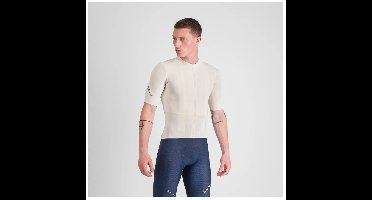 Sportful Hyperepic Korte Mouw Wielertrui Beige M Man