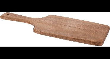 Cookinglife Snijplank - Serveerplank -Tapasplank - Borrelplank - Kaasplank - Hapjesplank - Serving Board - Cutting Board - Acaciahout Naturel - Veelzijdig Warm Design Handwas - 42 x 17 cm