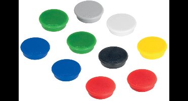 FRANKEN haftmagneet rond 38mm geel - hefkracht 1500g (10 stuks)