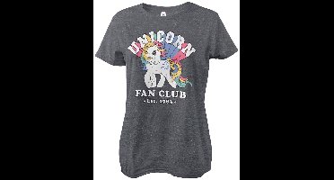 My Little Pony Dames-T-shirt 'Unicorn Fan Club' in meisjesachtige stijl