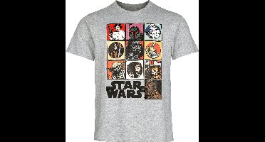 Star Wars Icons Heren T-shirt - lichtgrijs - XL