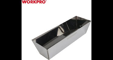 WORKPRO WP329025 Voegbak 300 mm – RVS Voegspecie- en Pleisterbak | Corrosiebestendig & Professioneel Gebruik