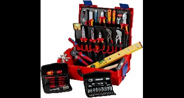 Knipex L-Boxx Gereedschapskoffer (gevuld) 65-delig VDE (l x b x h) 311 x 442 x 107 mm