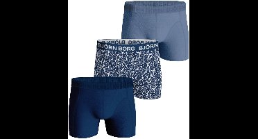 Bjorn Borg Boxers 3Pack Stretch Blauw - Maat XXL - Heren - Boxershorts