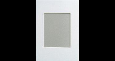 Walther PA041W Passe-partout - Frameformaat 30x40 cm - Formaat afbeelding 20x30 cm - Sneeuw Wit