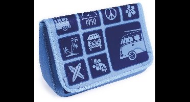 BRISA VW Collection - Volkswagen T1 Bulli Bus neopreen cultuur-cosmetica-universele tas met vele gebruiksmogelijkheden