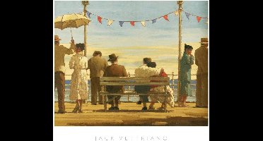 Kunstdruk Jack Vettriano - The Pier 72x67cm