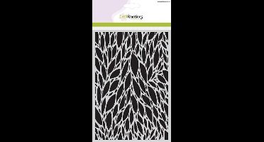 CraftEmotions Mask stencil Botanical bladeren A5