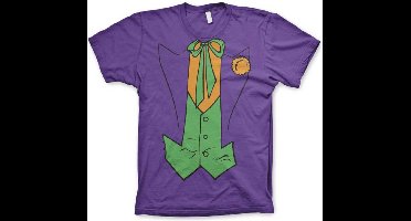 DC Comics Batman Heren Tshirt -XL- The Joker Suit Paars