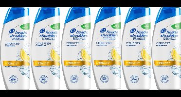 Head & Shoulders Shampoo - Citrus Fresh - 6 x 500 ml