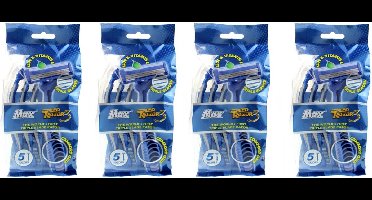 Max Speed Razor3 - Voordeelset - 4 x 5 stuks!!