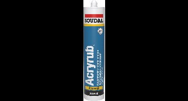 Soudal Acryrub 310ml Teak