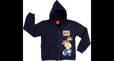 Brandweerman Sam Vest - Donkerblauw - Maat 110-116
