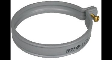 Beugelband PVC-U 110 mm grijs, 1 stuk