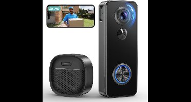 DailySupplies® Deurbellen met Camera - Video Deurbel - Draadloos - Full HD