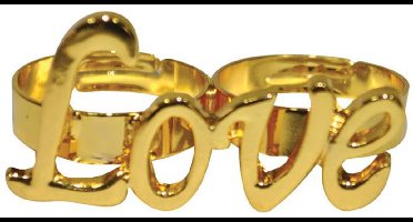 Ring love goud