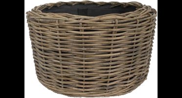 Van der Leeden | Drypot Rattan Jumbo | Grijs | 100×70 cm