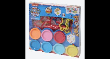 Paw Patrol Klei Pakket - Inclusief: 7 x Kleuren Klei & Vormpjes, Cijfers & Klei Roller - Luxe Pakket - Hoge Kwaliteit - Knutselen - Creatief Speelgoed - Knutselset van PawPatrol - Disney - Cadeau voor Jongens & Meisjes