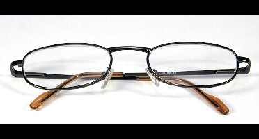 Melleson Leesbril +3.00 Universeel Bruin Metaal