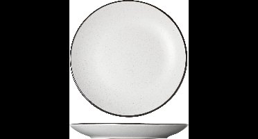 Cosy & Trendy Ontbijtbord / Dessertbord Speckle Wit ø 19.5 cm