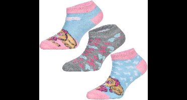PAW Patrol - sneakersokken PAW Patrol - Skye - 3 paar - maat 31/34