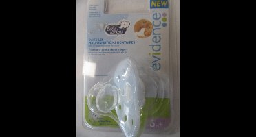 fopspeenset van 2stuks  bebe confort  evidence 6m+
