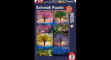 Schmidt - Magische Boom bij het Meer (1000) - Puzzel