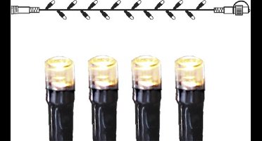 Star Trading Buitenverlichtingsketting 'Extra', Systeemdecoratie, Accessoire Lichtkettingsysteem, 100 LED's, warm wit, 10 meter